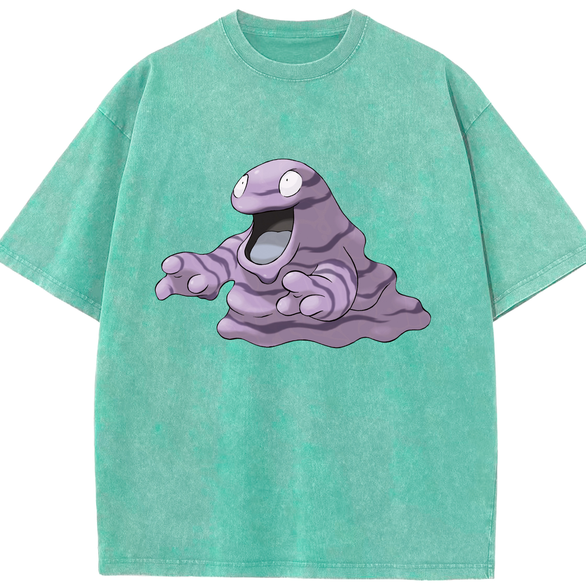 （画像用） ポケットモンスター Pokémon 綿100% ヴィンテージ風 半袖Tシャツ（フロントプリント）